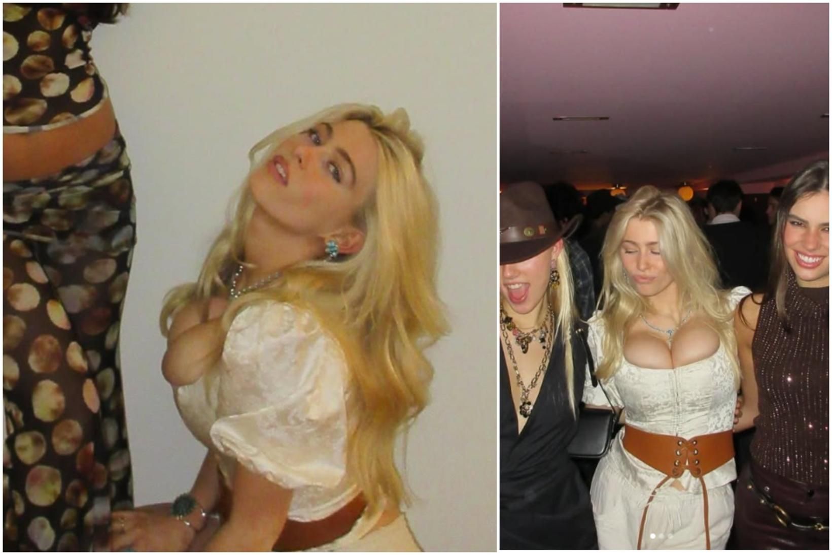 21 árs og ótrúlega lík mömmu sinni